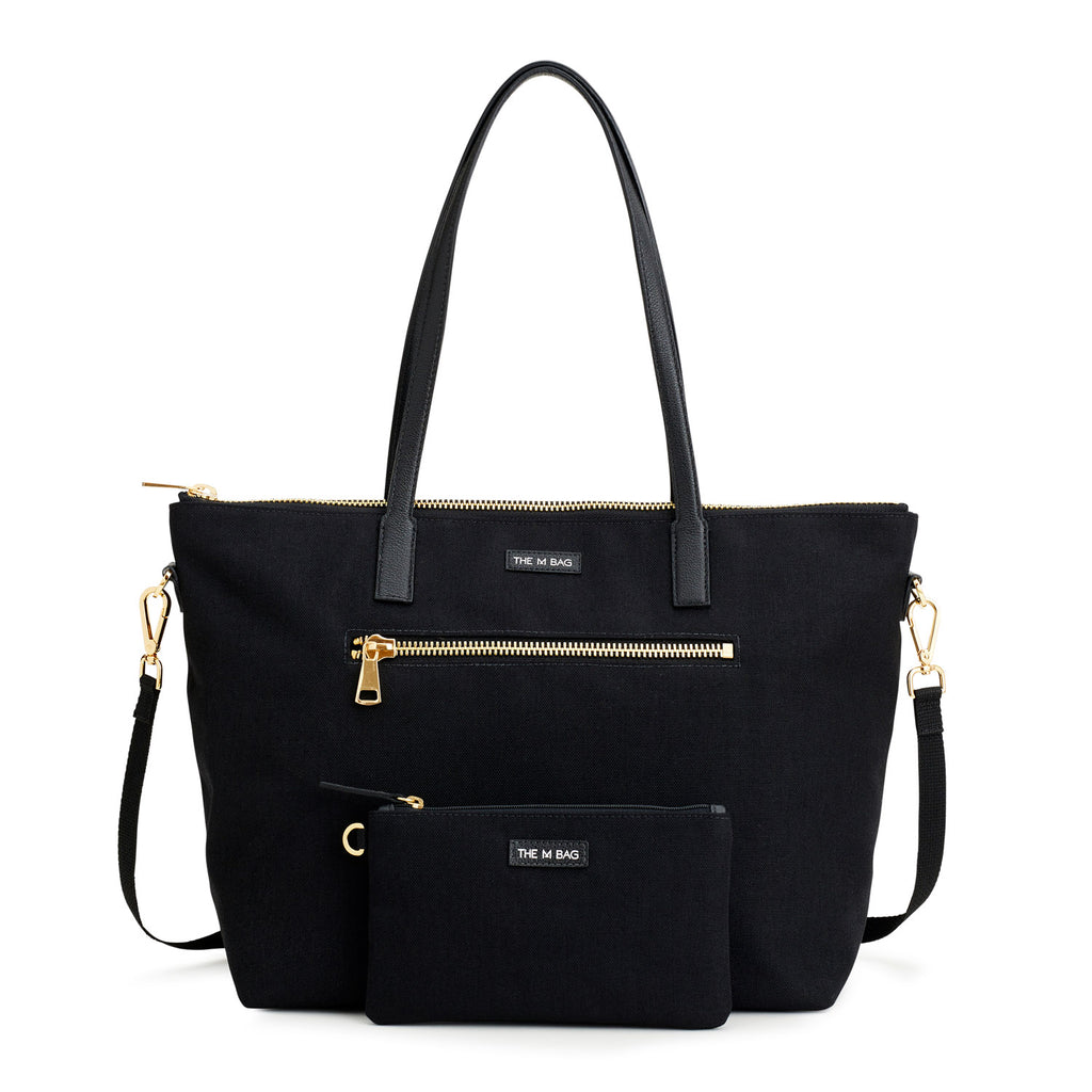 Manhattan Business Tote | Black – The-M-Bag-Store